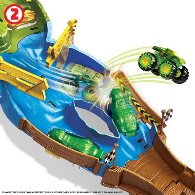 Hgv12 Monster Trucks Heyecanlı Yarışlar Oyun Seti - Hot Wheels