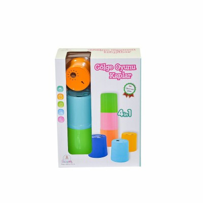 Urt026-002 4ın1 Gölge Oyunu Kaplar - Birlik Toys