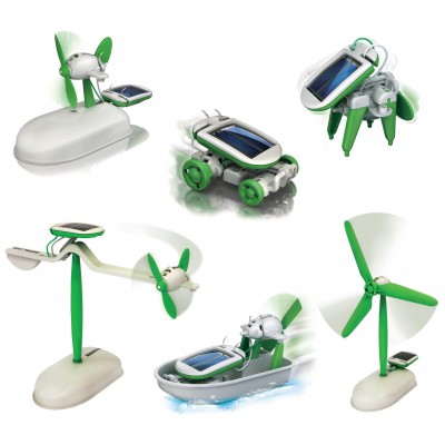 Solar Robot Mucit Kiti - 6 in 1