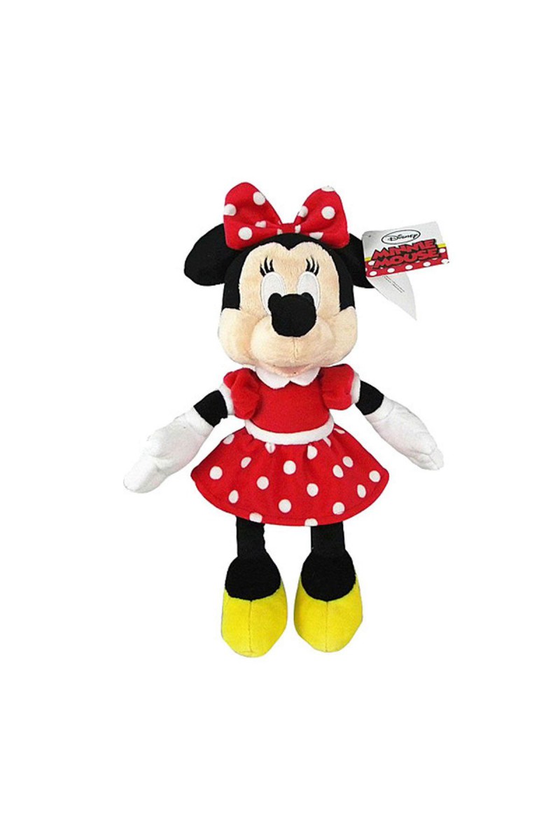 3414 Peluş Minnie  Kırmızı Elbiseli 25 Cm -sunman