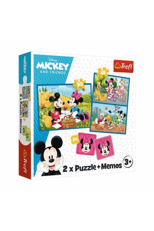 Puzzle-93344 2ın1 Disney Puzzle