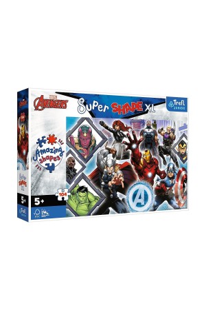 Puzzle-50018 The Avengers 104 Parça Çocuk Puzzle