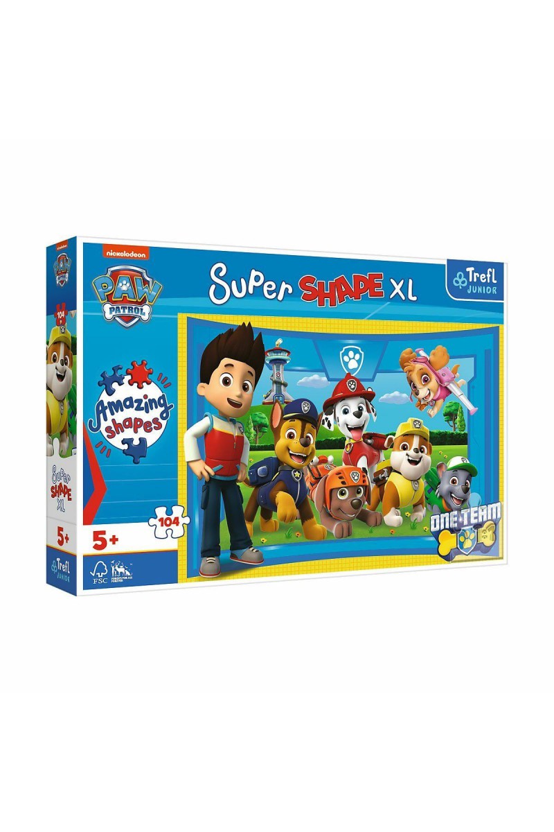 Puzzle-50016 Paw Patrol 104 Parça Xl Çocuk Puzzle