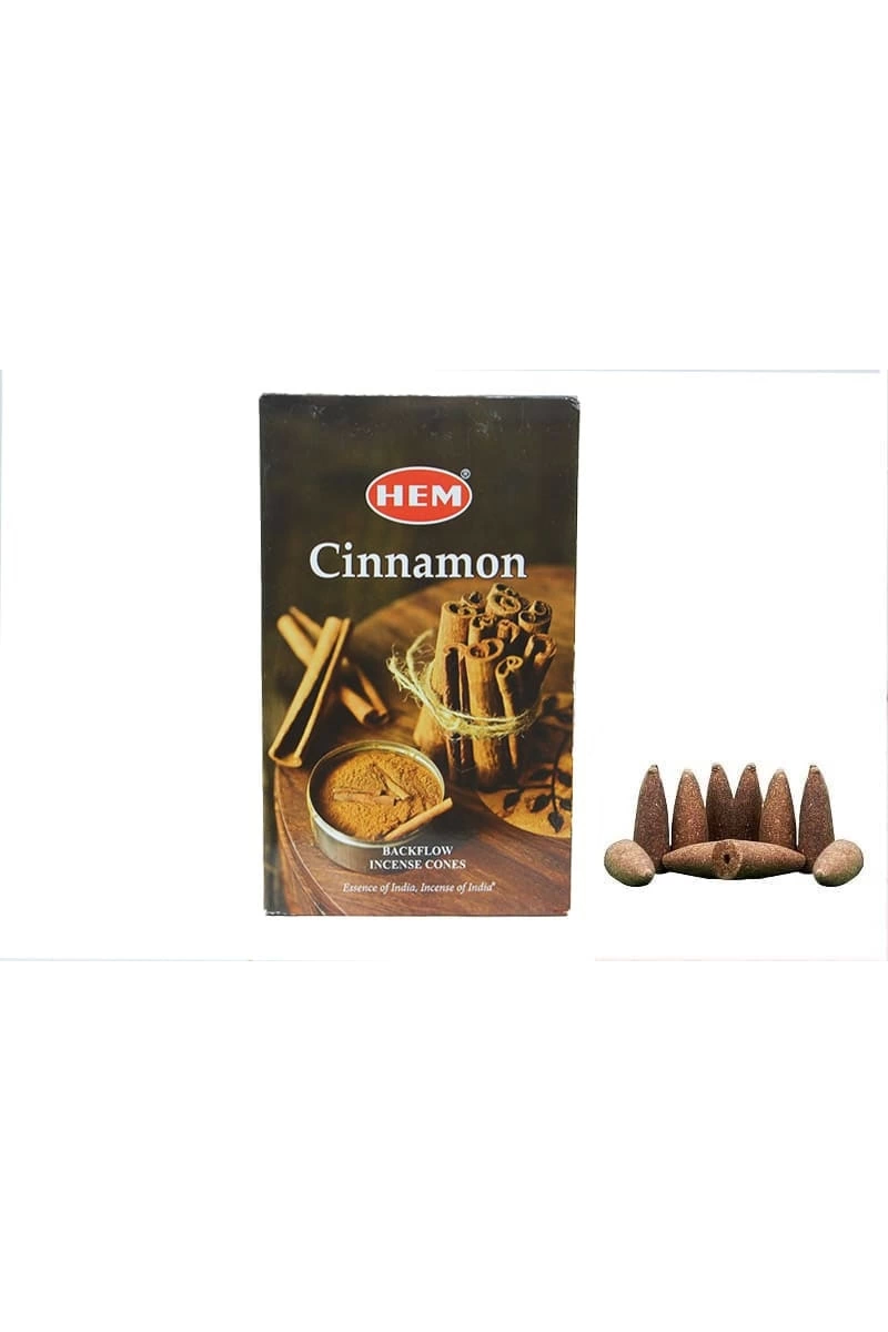 Cinnamon Back Flow Cones