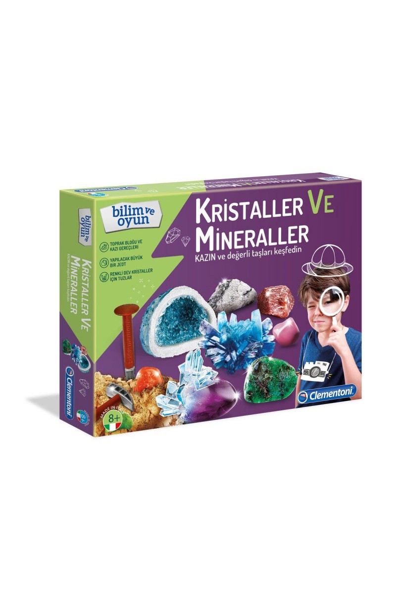 64964 Mineraller Ve Kristaller - Bilim Ve Oyun +8 Yaş