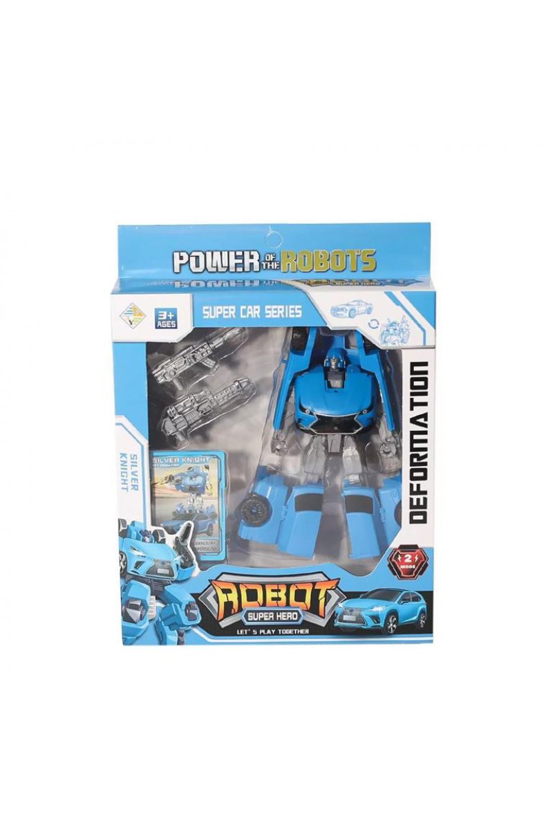 Hy-8877 Ddönüşebilen Kartlı Robot Araba -birliktoys